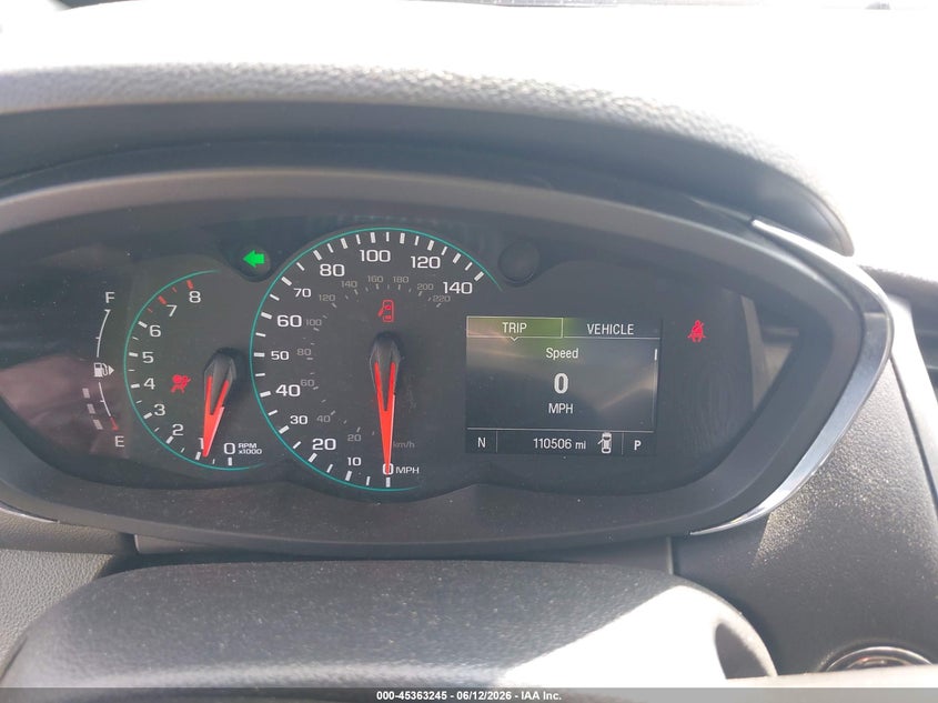 2020 Chevrolet Trax VIN KL7CJLSB2LB328388 IAAI salvage auction — FRONT END, Certificate Of Destruction (Florida), sold $1,500 on 2026-07-14 (photo 7)