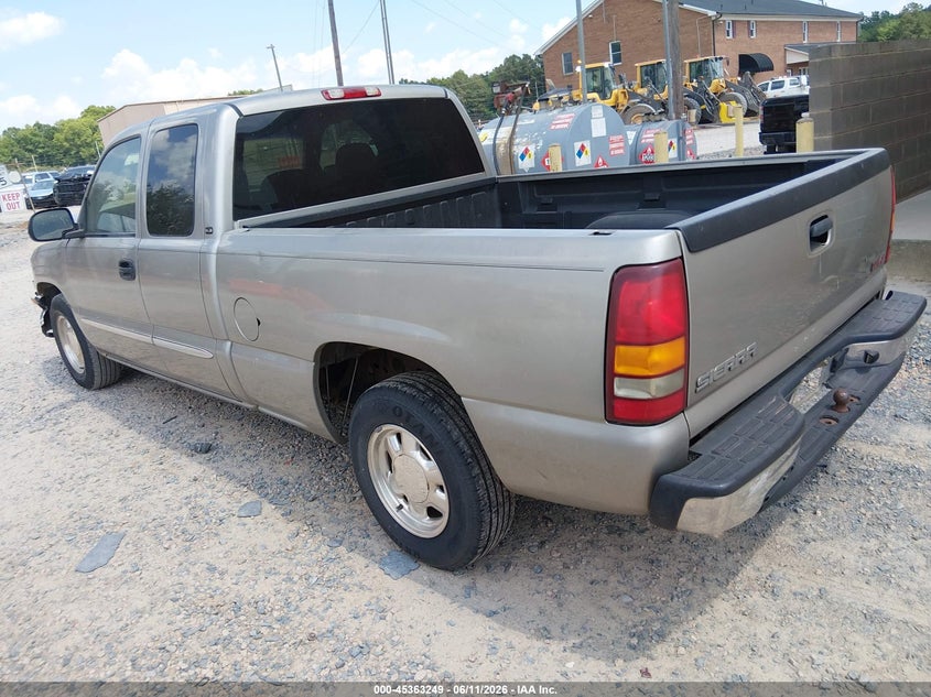 2003 Gmc Sierra 1500 VIN 2GTEC19VX31197091 IAAI salvage auction — FRONT END, Salvage (North Carolina), sold $1,050 on 2026-07-09 (photo 3)