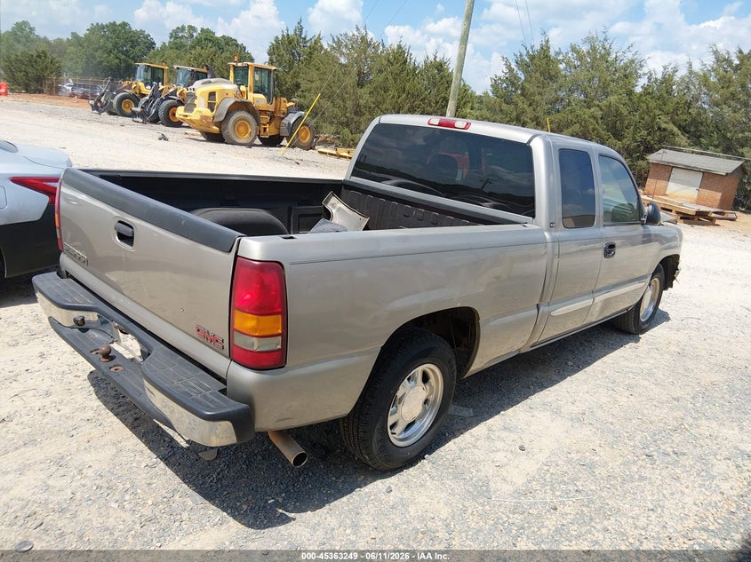 2003 Gmc Sierra 1500 VIN 2GTEC19VX31197091 IAAI salvage auction — FRONT END, Salvage (North Carolina), sold $1,050 on 2026-07-09 (photo 4)