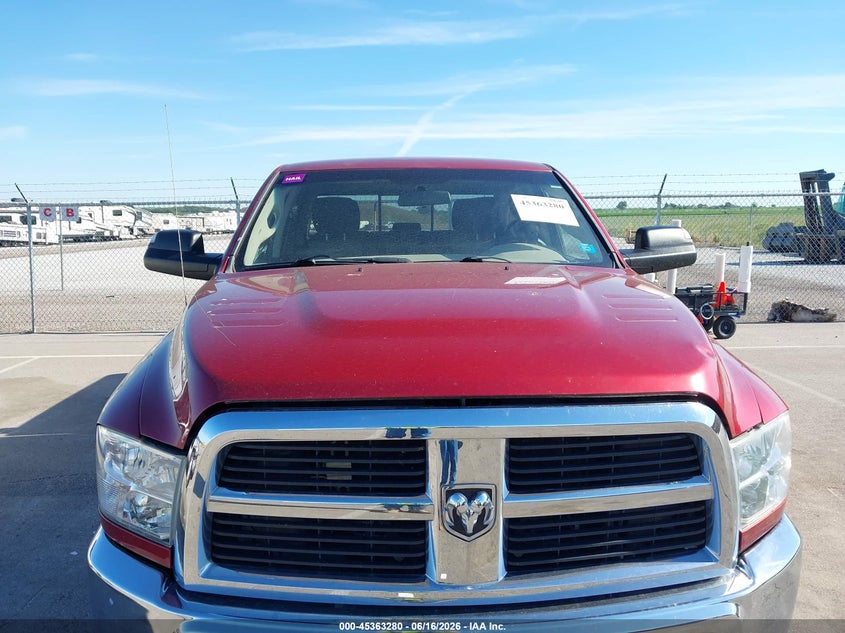 2012 Ram 2500 VIN 3C6TD5DT8CG324744 IAAI salvage auction — HAIL, Salvage Title, sold $3,550 on 2026-07-24 (photo 6)