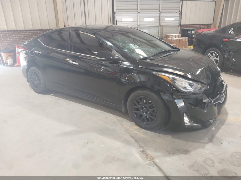 2014 Hyundai Elantra VIN KMHDH4AEXEU202013 IAAI salvage auction — FRONT END, Salvage (North Carolina), sold $550 on 2026-07-09 (photo 1)