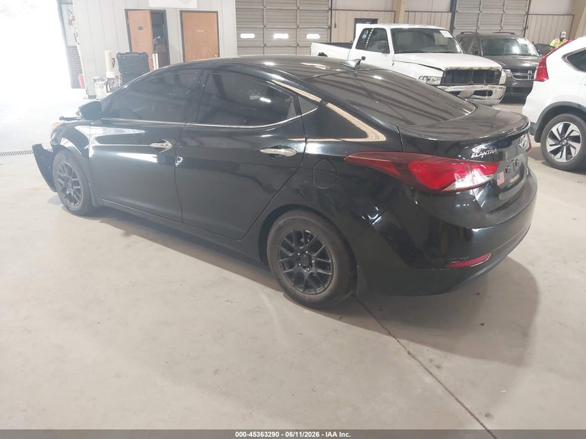 2014 Hyundai Elantra VIN KMHDH4AEXEU202013 IAAI salvage auction — FRONT END, Salvage (North Carolina), sold $550 on 2026-07-09 (photo 3)
