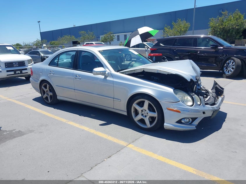 2009 Mercedes-benz E-klasse VIN WDBUF56X09B372651 IAAI salvage auction — FRONT END, Salvage (California), sold $375 on 2026-07-06 (photo 1)