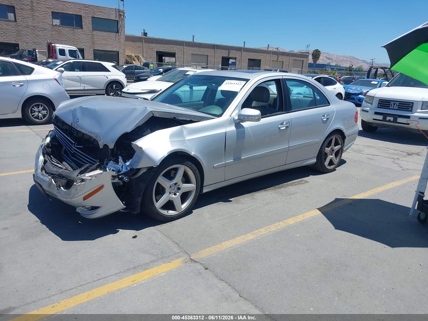 2009 Mercedes-benz E-klasse VIN WDBUF56X09B372651 IAAI salvage auction — FRONT END, Salvage (California), sold $375 on 2026-07-06 (photo 2)
