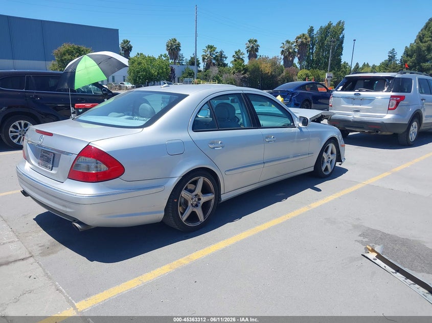 2009 Mercedes-benz E-klasse VIN WDBUF56X09B372651 IAAI salvage auction — FRONT END, Salvage (California), sold $375 on 2026-07-06 (photo 4)