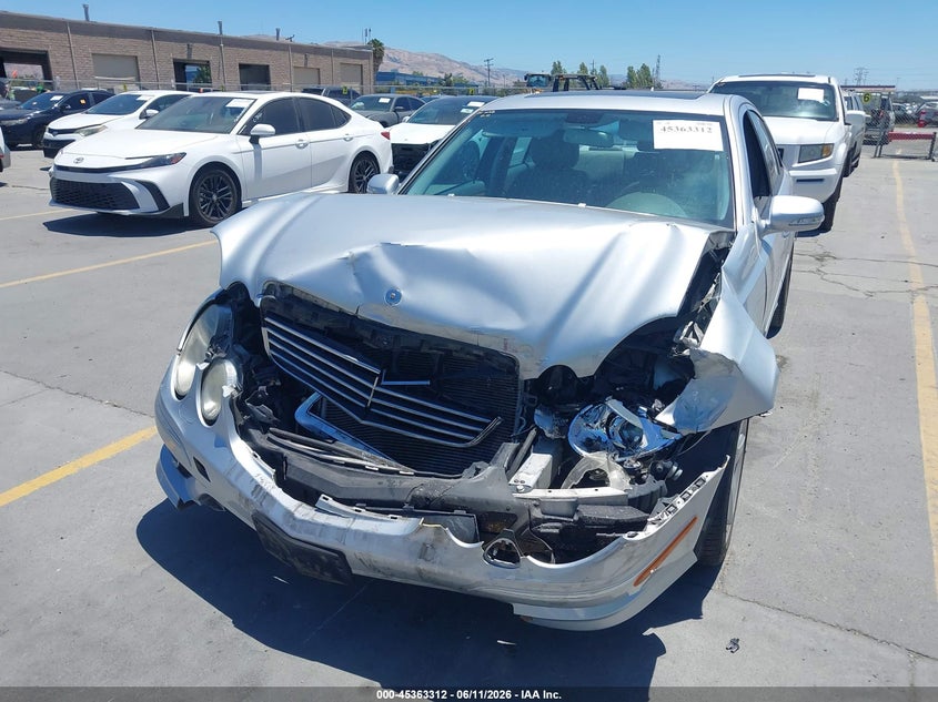 2009 Mercedes-benz E-klasse VIN WDBUF56X09B372651 IAAI salvage auction — FRONT END, Salvage (California), sold $375 on 2026-07-06 (photo 6)