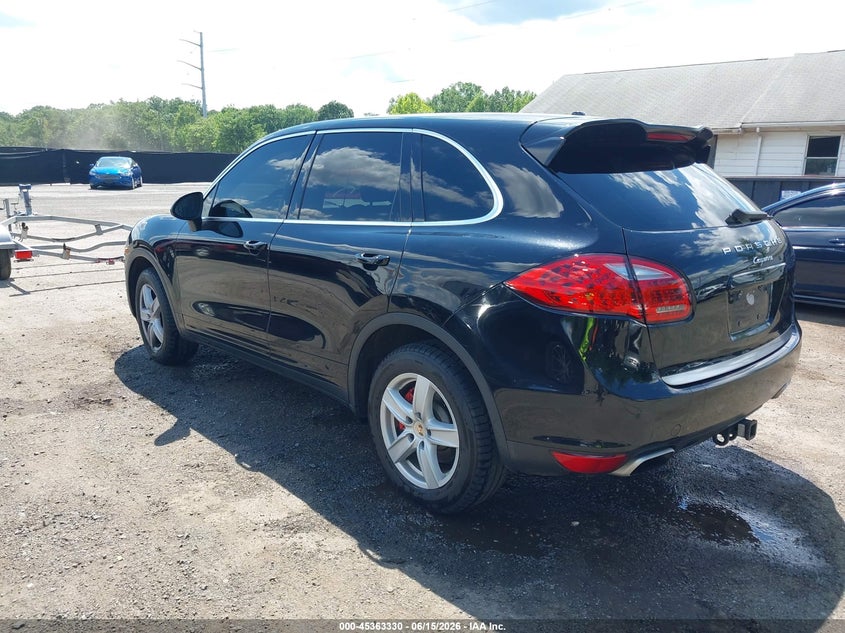 2012 Porsche Cayenne VIN WP1AA2A28CLA08894 IAAI salvage auction — WATER/FLOOD, Salvage - Greater Than 75% (Maryland), sold $2,450 on 2026-08-05 (photo 3)