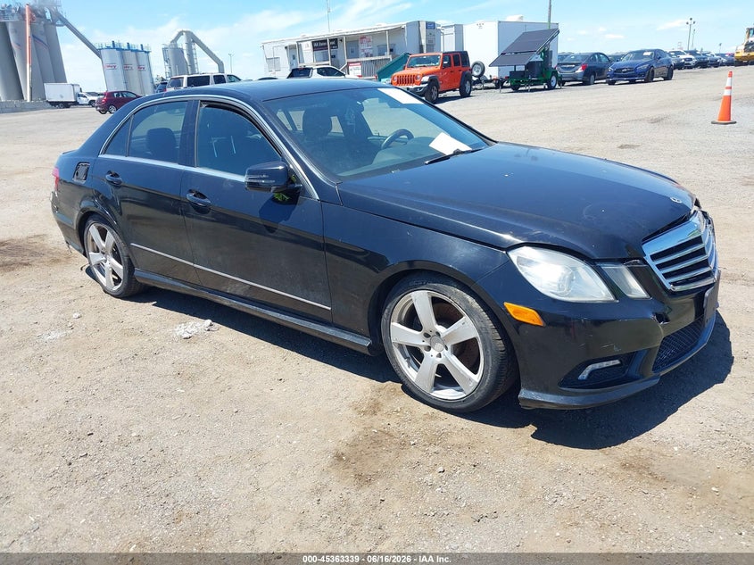 2011 Mercedes-benz E-class VIN WDDHF8HB8BA464212 IAAI salvage auction — FRONT END, Mv-907A (New York), sold $550 on 2026-07-07 (photo 1)