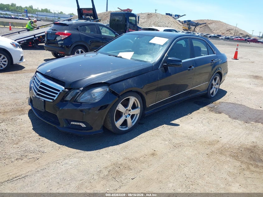 2011 Mercedes-benz E-class VIN WDDHF8HB8BA464212 IAAI salvage auction — FRONT END, Mv-907A (New York), sold $550 on 2026-07-07 (photo 2)