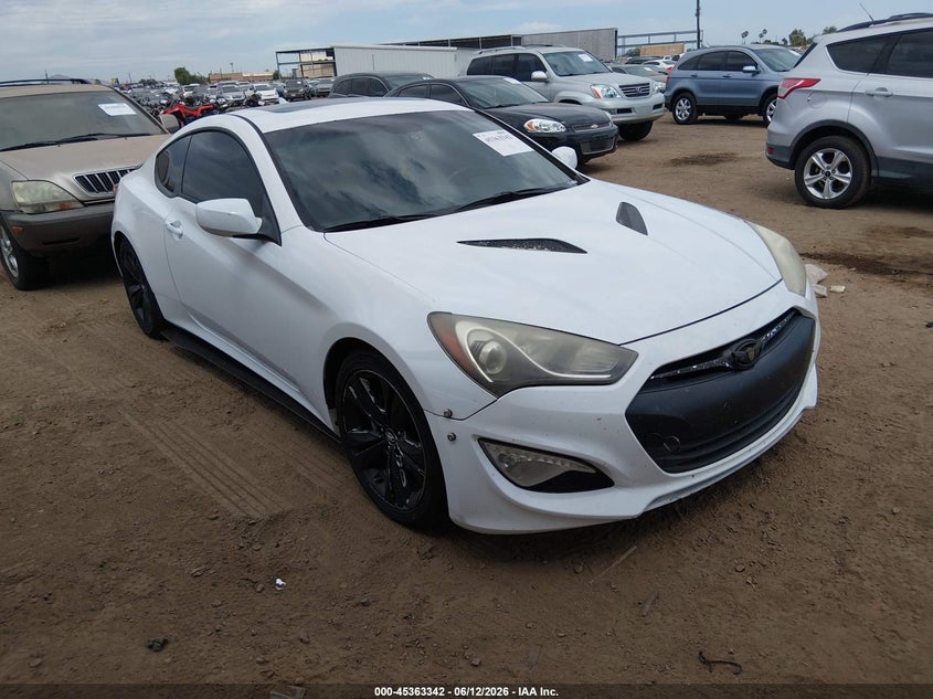 2013 Hyundai Genesis VIN KMHHT6KD7DU110633 IAAI salvage auction — NORMAL WEAR, Clear-Dealer Only (Arizona), sold $375 on 2026-07-21 (photo 1)