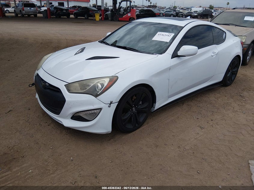 2013 Hyundai Genesis VIN KMHHT6KD7DU110633 IAAI salvage auction — NORMAL WEAR, Clear-Dealer Only (Arizona), sold $375 on 2026-07-21 (photo 2)