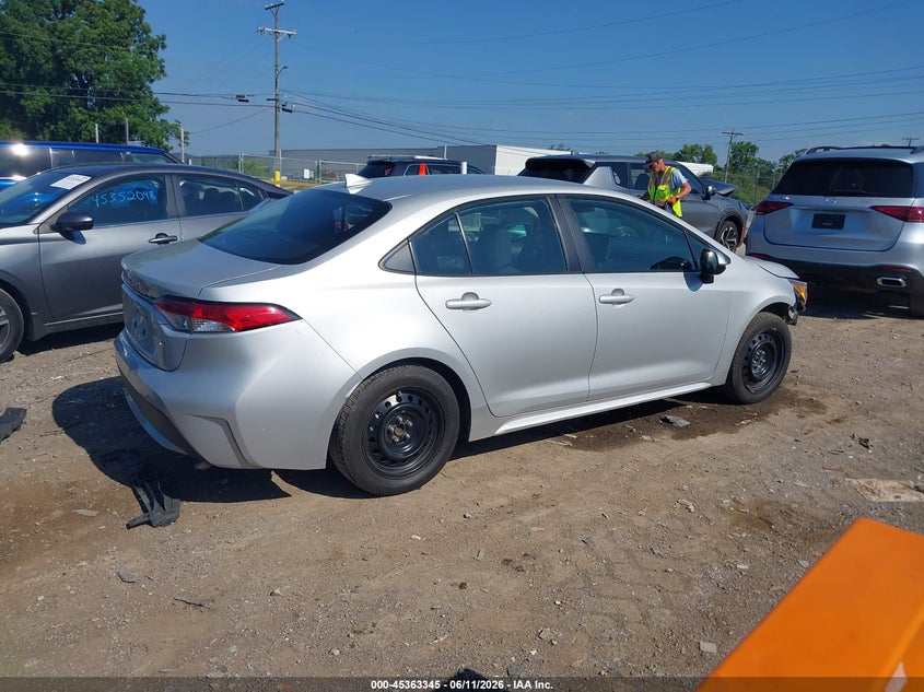 2022 Toyota Corolla VIN 5YFEPMAE8NP278354 IAAI salvage auction — FRONT END, Salvage Title, sold $3,350 on 2026-07-30 (photo 4)