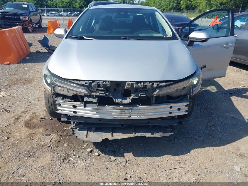 2022 Toyota Corolla VIN 5YFEPMAE8NP278354 IAAI salvage auction — FRONT END, Salvage Title, sold $3,350 on 2026-07-30 (photo 6)