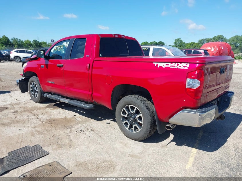 2016 Toyota Tundra VIN 5TFUW5F10GX526093 IAAI salvage auction — FRONT END, Junk Bill Of Sale Mv2459 (Wisconsin), sold $4,550 on 2026-07-25 (photo 3)