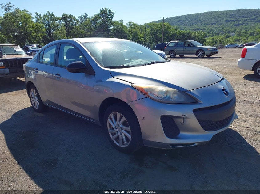 2012 Mazda 3 VIN JM1BL1V81C1565957 IAAI salvage auction — FRONT END, Clear (New Jersey), sold $400 on 2026-07-16 (photo 1)