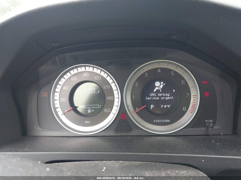 2012 Volvo S60 VIN YV1622FS1C2030975 IAAI salvage auction — FRONT END, Salvage Title, sold $350 on 2026-07-23 (photo 7)