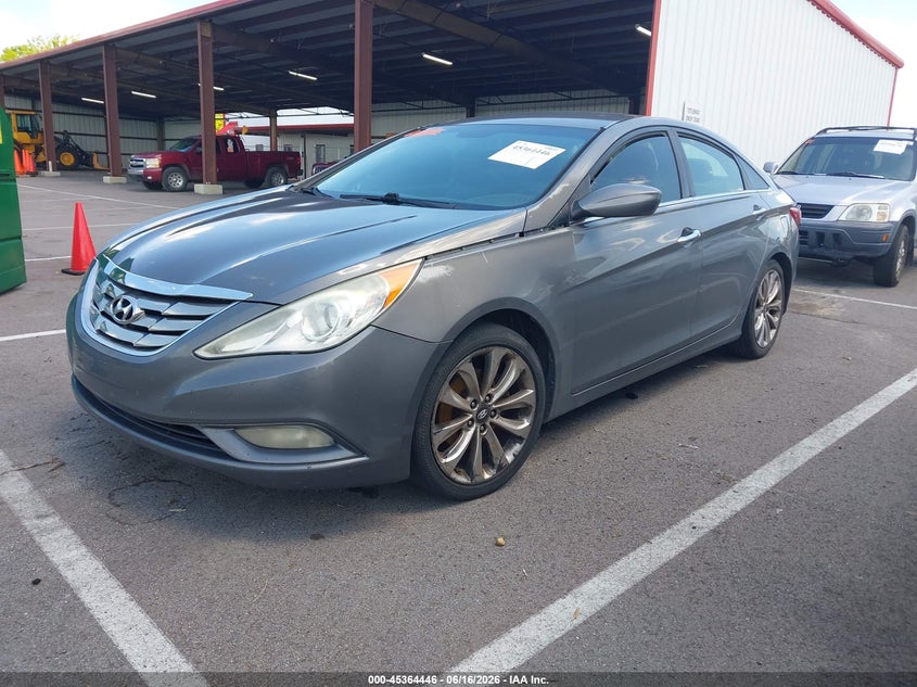 2013 Hyundai Sonata VIN 5NPEC4AC0DH738077 IAAI salvage auction — LEFT FRONT, Clear (Tennessee), sold $350 on 2026-07-14 (photo 2)