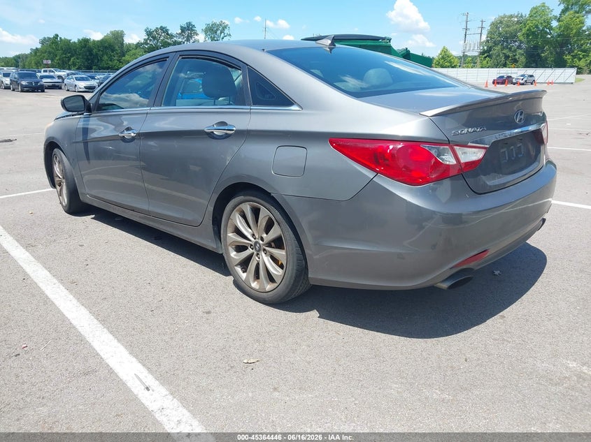 2013 Hyundai Sonata VIN 5NPEC4AC0DH738077 IAAI salvage auction — LEFT FRONT, Clear (Tennessee), sold $350 on 2026-07-14 (photo 3)