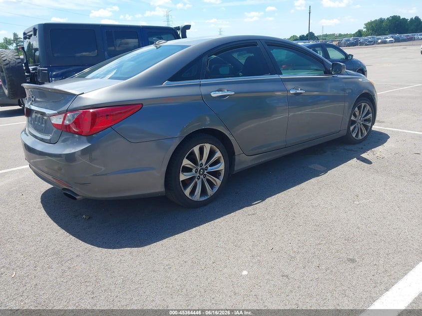 2013 Hyundai Sonata VIN 5NPEC4AC0DH738077 IAAI salvage auction — LEFT FRONT, Clear (Tennessee), sold $350 on 2026-07-14 (photo 4)