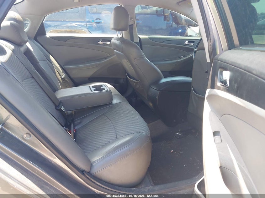 2013 Hyundai Sonata VIN 5NPEC4AC0DH738077 IAAI salvage auction — LEFT FRONT, Clear (Tennessee), sold $350 on 2026-07-14 (photo 8)