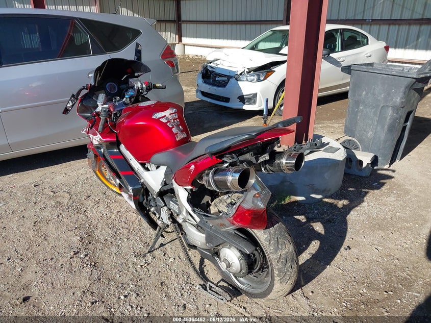 2007 Honda Vfr800 VIN JH2RC46407M900102 IAAI salvage auction — LEFT SIDE, Certificate Of Title (Nebraska), sold $375 on 2026-07-15 (photo 3)