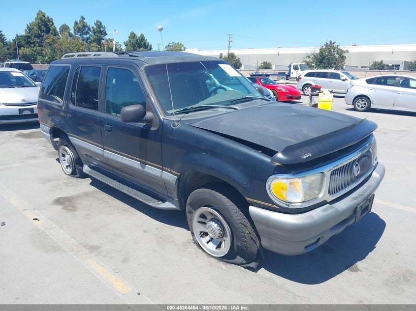 1998 Mercury Mountaineer VIN 4M2ZU55P5WUJ37543 IAAI salvage auction — NORMAL WEAR, Clear - Dealer Only (California), sold $250 on 2026-07-29 (photo 1)