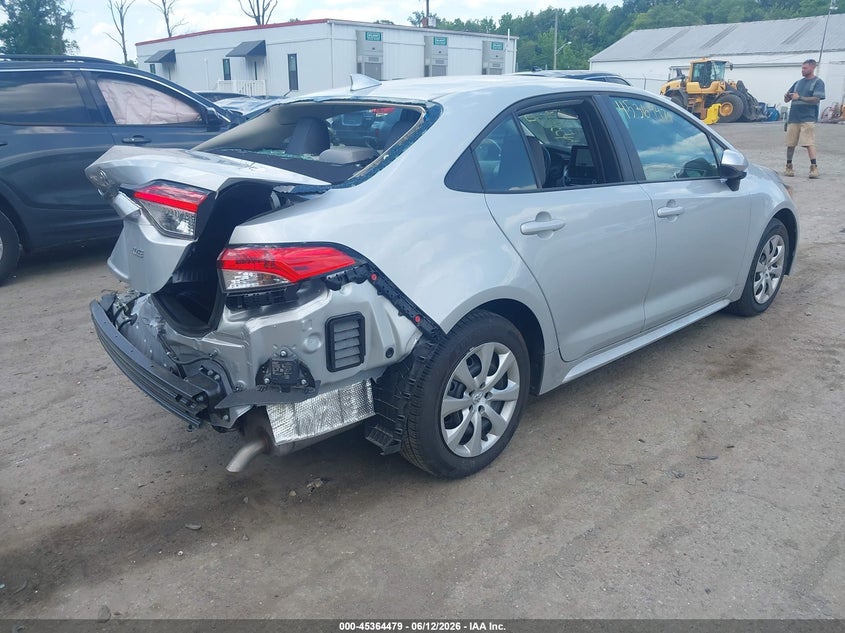 2026 Toyota Corolla VIN 5YFB4MDE3TP425944 IAAI salvage auction — REAR END, Salvage - Greater Than 75% (Maryland), sold $6,275 on 2026-07-28 (photo 4)