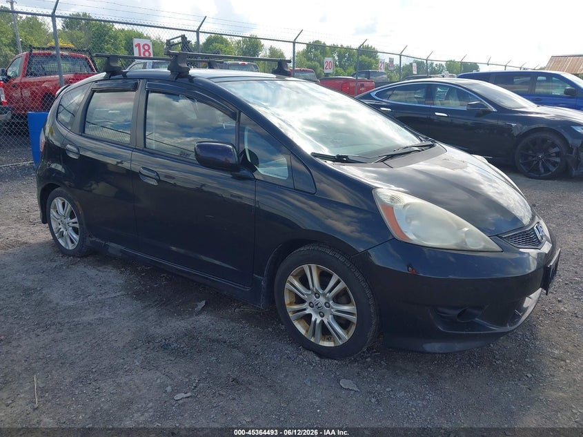 2010 Honda Fit VIN JHMGE8H44AC022670 IAAI salvage auction — NORMAL WEAR, Clear (New York), sold $1,075 on 2026-07-09 (photo 1)