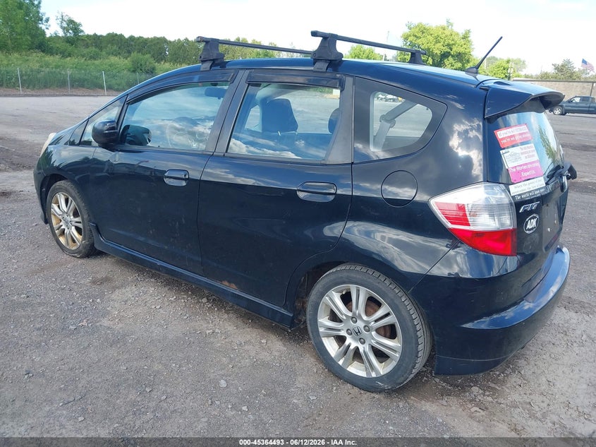 2010 Honda Fit VIN JHMGE8H44AC022670 IAAI salvage auction — NORMAL WEAR, Clear (New York), sold $1,075 on 2026-07-09 (photo 3)
