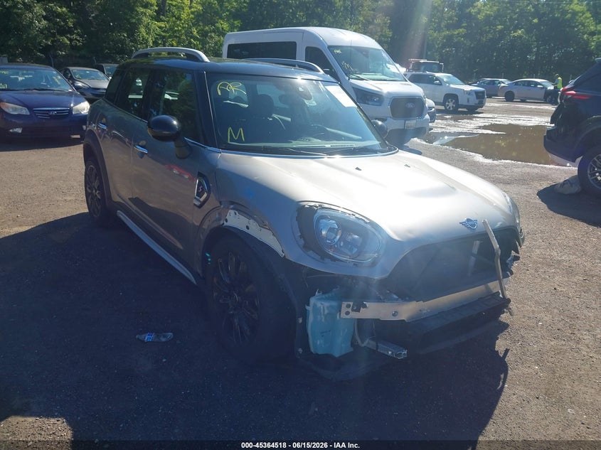 2019 Mini Countryman VIN WMZYT5C53K3G94122 IAAI salvage auction — FRONT END, Salvage - 75% Or Less (Maryland), sold $4,050 on 2026-07-11 (photo 1)