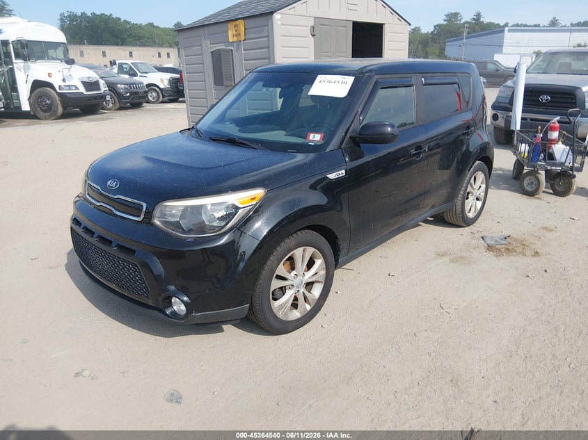 2016 Kia Soul VIN KNDJP3A55G7316622 IAAI salvage auction — NORMAL WEAR, Original (New Hampshire), sold $500 on 2026-07-22 (photo 2)