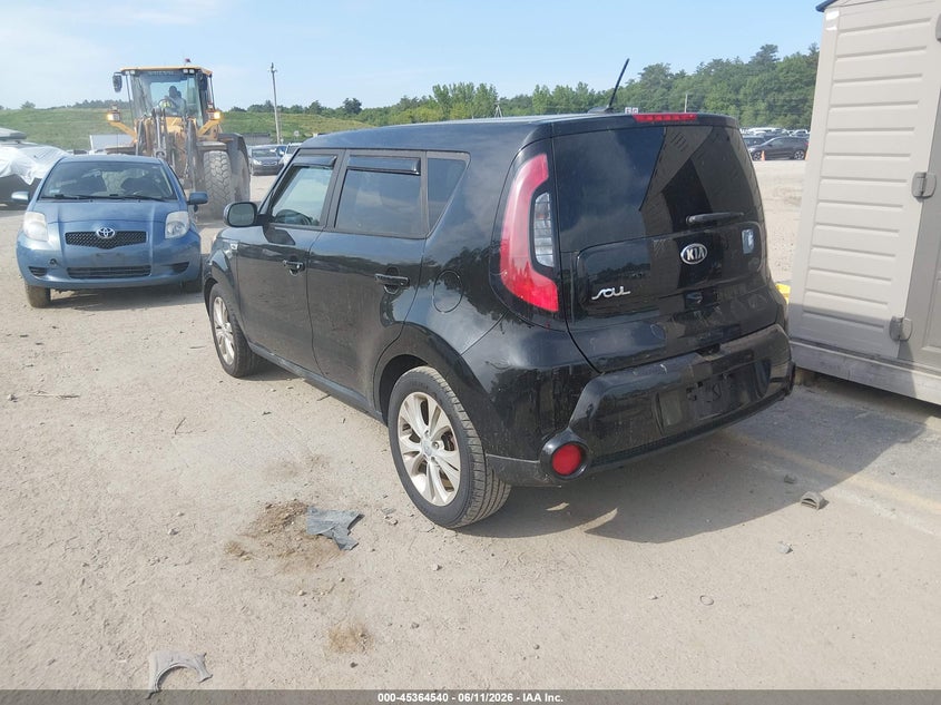 2016 Kia Soul VIN KNDJP3A55G7316622 IAAI salvage auction — NORMAL WEAR, Original (New Hampshire), sold $500 on 2026-07-22 (photo 3)