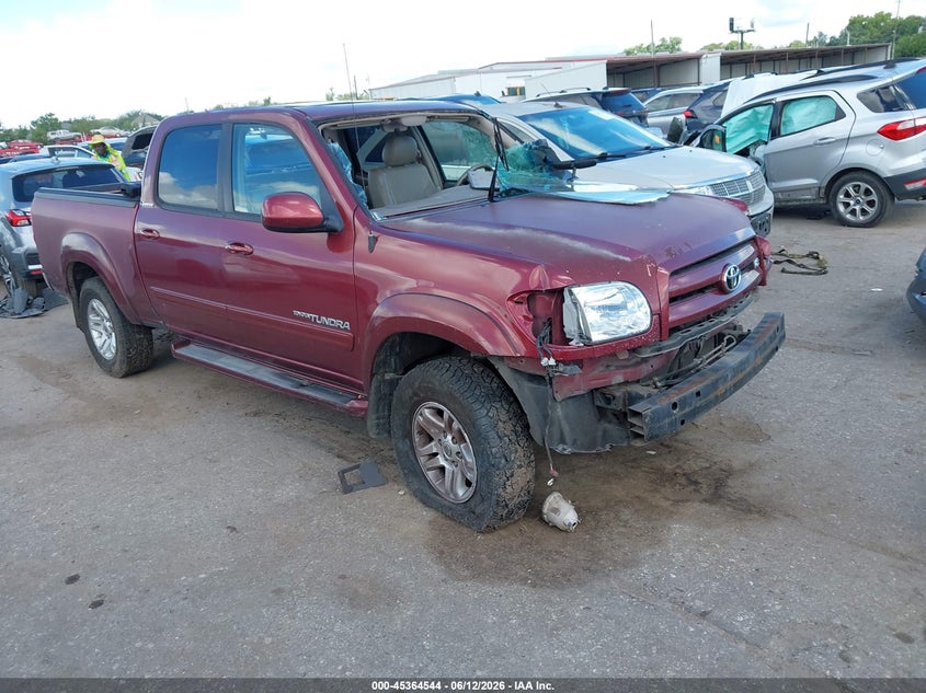 2006 Toyota Tundra VIN 5TBDT481X6S530083 IAAI salvage auction — FRONT END, Salvage (Texas), sold $2,150 on 2026-07-22 (photo 1)