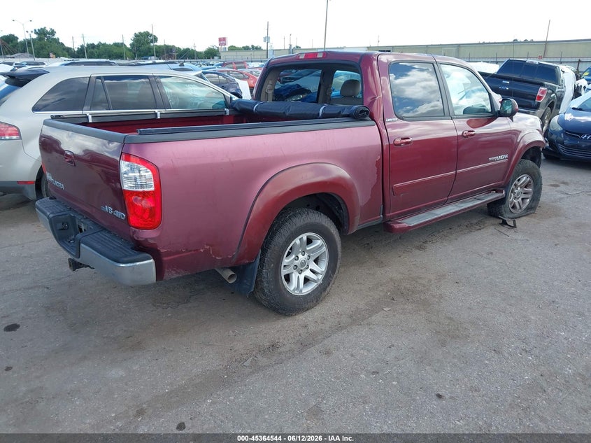 2006 Toyota Tundra VIN 5TBDT481X6S530083 IAAI salvage auction — FRONT END, Salvage (Texas), sold $2,150 on 2026-07-22 (photo 4)