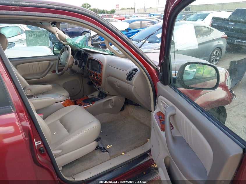 2006 Toyota Tundra VIN 5TBDT481X6S530083 IAAI salvage auction — FRONT END, Salvage (Texas), sold $2,150 on 2026-07-22 (photo 5)
