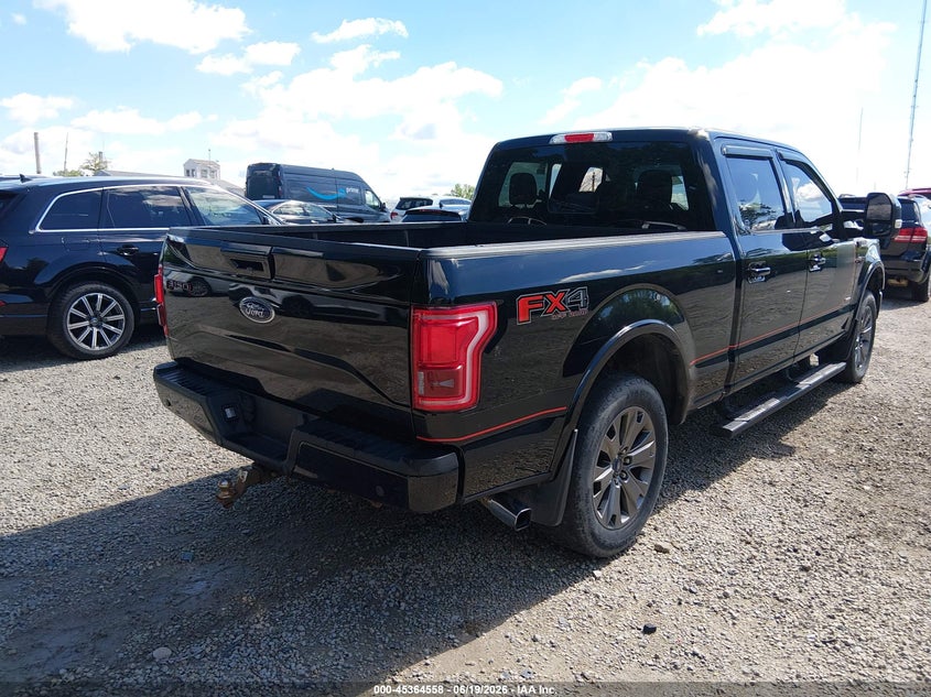 2017 Ford F-150 VIN 1FTFW1EG5HFC66756 IAAI salvage auction — LEFT FRONT, Salvage (Ohio), sold $4,900 on 2026-08-01 (photo 4)