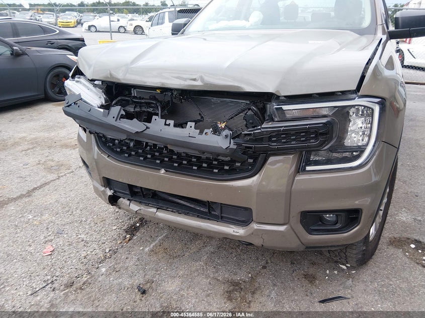 2025 Ford Ranger VIN 1FTER4PH0SLE04304 IAAI salvage auction — FRONT END, Salvage Title, sold $9,500 on 2026-07-28 (photo 6)
