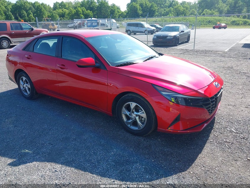2021 Hyundai Elantra VIN 5NPLL4AGXMH046841 IAAI salvage auction — NORMAL WEAR, Sf97 (Maryland), sold $25 on 2026-07-21 (photo 1)