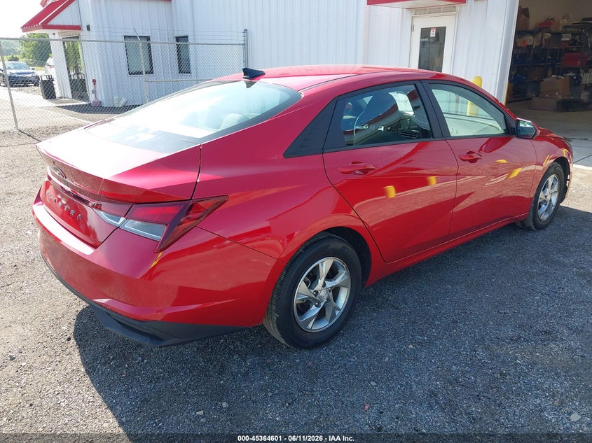 2021 Hyundai Elantra VIN 5NPLL4AGXMH046841 IAAI salvage auction — NORMAL WEAR, Sf97 (Maryland), sold $25 on 2026-07-21 (photo 4)