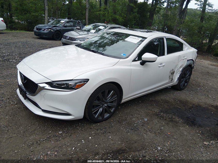 2018 Mazda 6 VIN JM1GL1VM5J1328047 IAAI salvage auction — REAR END, Salvage Title, sold $2,700 on 2026-07-28 (photo 2)