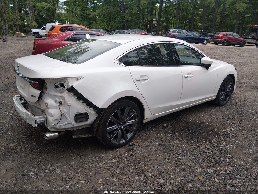2018 Mazda 6 VIN JM1GL1VM5J1328047 IAAI salvage auction — REAR END, Salvage Title, sold $2,700 on 2026-07-28 (photo 4)
