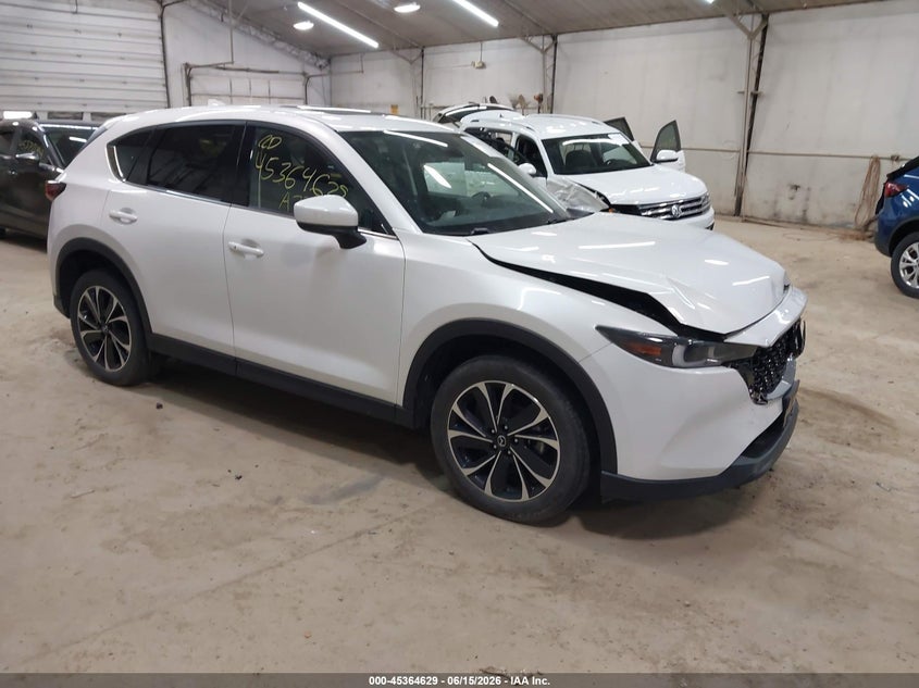 2023 Mazda Cx-5 VIN JM3KFBEM0P0158158 IAAI salvage auction — FRONT END, Salvage Title, sold $10,000 on 2026-07-23 (photo 1)