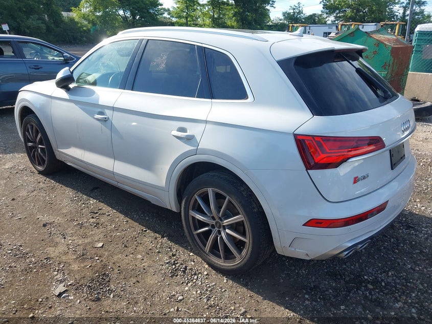 2021 Audi Sq5 VIN WA1B4AFY4M2025424 IAAI salvage auction — WATER/FLOOD, Salvage Title, sold $11,750 on 2026-07-21 (photo 3)