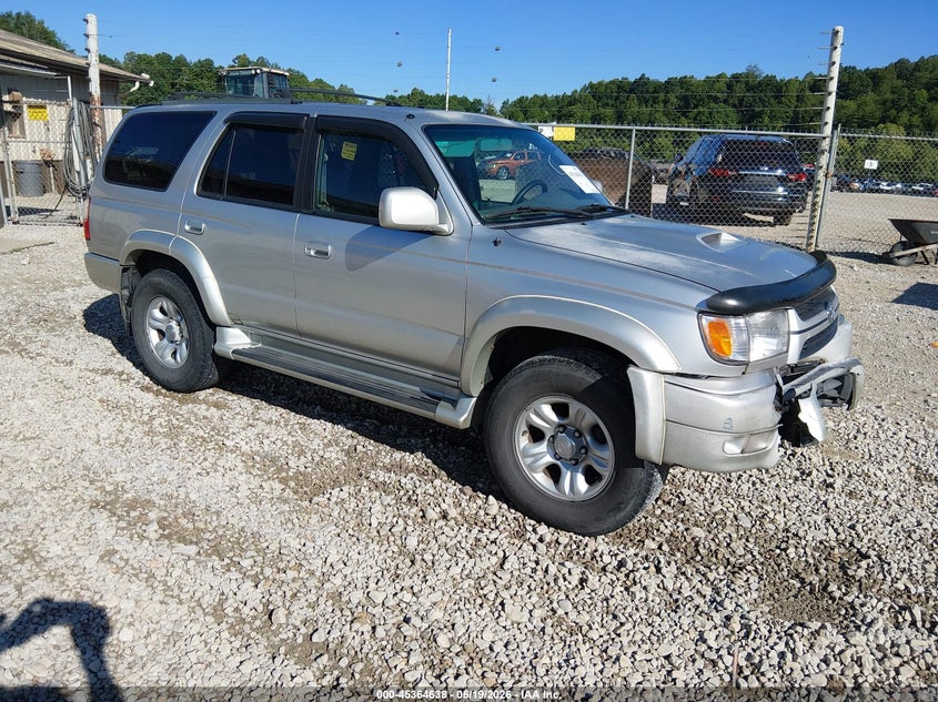 2001 Toyota 4runner VIN JT3HN86R010353322 IAAI salvage auction — FRONT & REAR, Salvage (Kentucky), sold $1,250 on 2026-07-24 (photo 1)