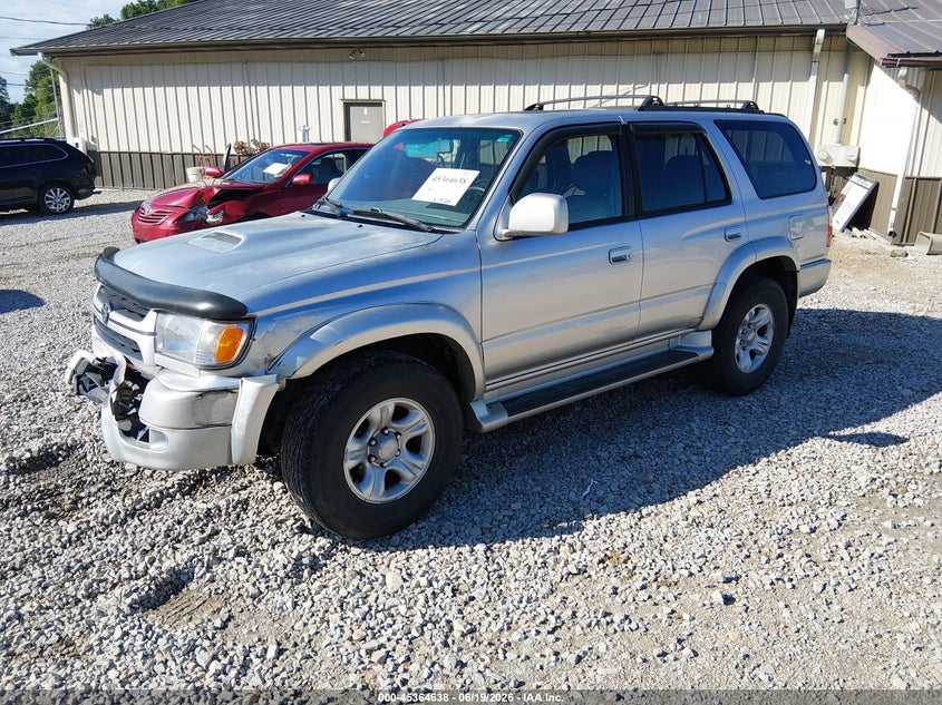 2001 Toyota 4runner VIN JT3HN86R010353322 IAAI salvage auction — FRONT & REAR, Salvage (Kentucky), sold $1,250 on 2026-07-24 (photo 2)