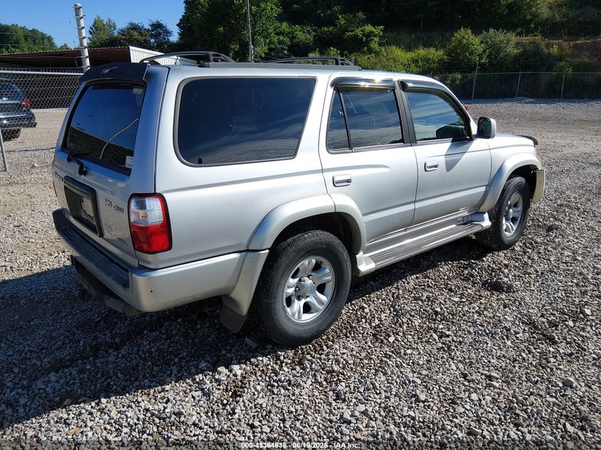 2001 Toyota 4runner VIN JT3HN86R010353322 IAAI salvage auction — FRONT & REAR, Salvage (Kentucky), sold $1,250 on 2026-07-24 (photo 4)