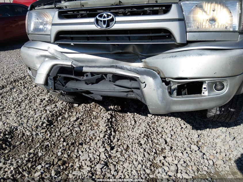 2001 Toyota 4runner VIN JT3HN86R010353322 IAAI salvage auction — FRONT & REAR, Salvage (Kentucky), sold $1,250 on 2026-07-24 (photo 6)