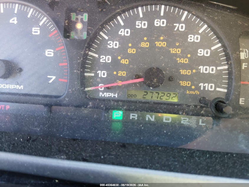 2001 Toyota 4runner VIN JT3HN86R010353322 IAAI salvage auction — FRONT & REAR, Salvage (Kentucky), sold $1,250 on 2026-07-24 (photo 7)