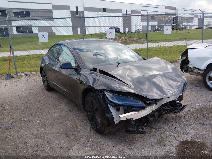 2025 Tesla Model 3 VIN 5YJ3E1EA8SF056066 — IAAI salvage auction photo