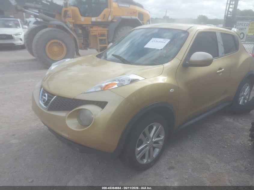2014 Nissan Juke VIN JN8AF5MR4ET351836 IAAI salvage auction — NORMAL WEAR, Clear - Public Restricted (Oklahoma), sold $350 on 2026-07-08 (photo 2)